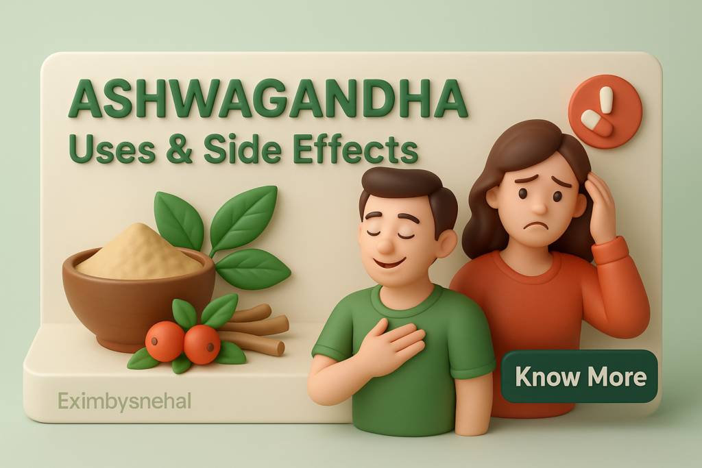 Ashwagandha-uses and side Effects